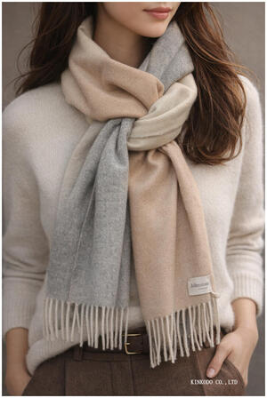 Johnstons of Elginのカシミヤグラデーションストール入荷。クリスマスのプレゼントに如何でしょうか？