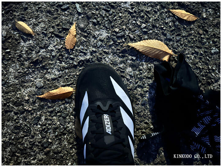 ランニングシューズと手袋