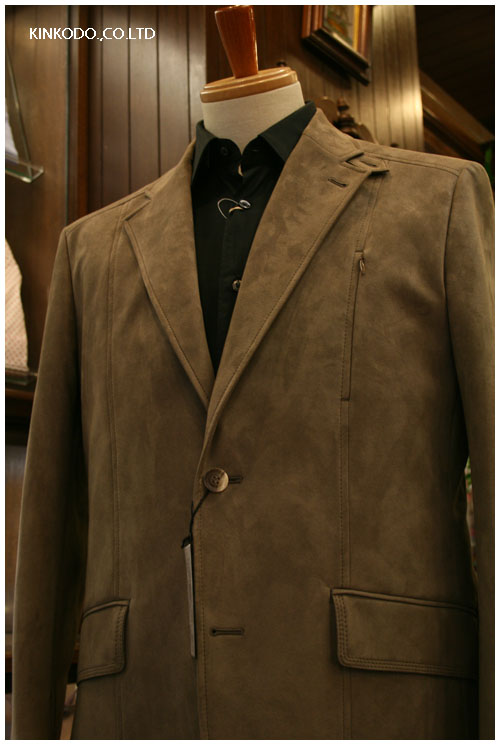 ランバン・ジャケット　ブラウン