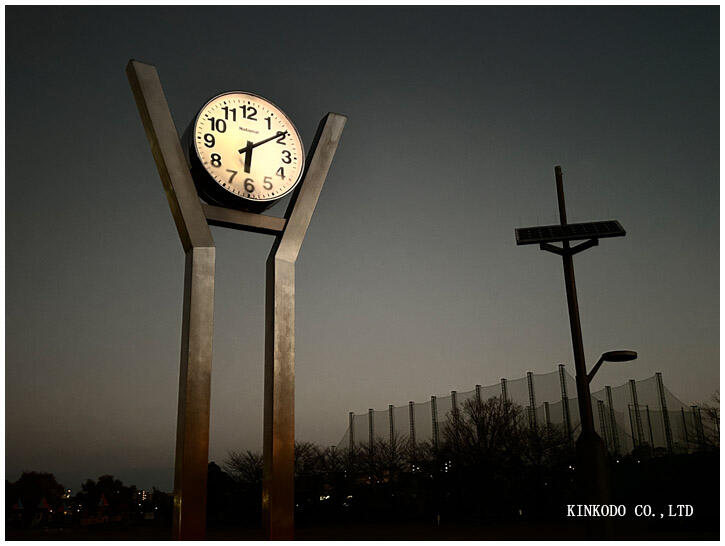 朝練の6時10分の時計