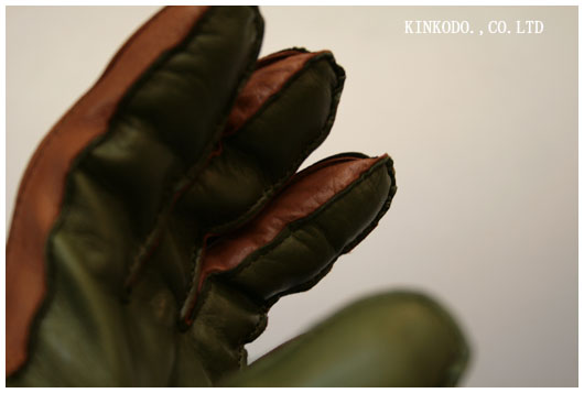 グリーン×ブラウン