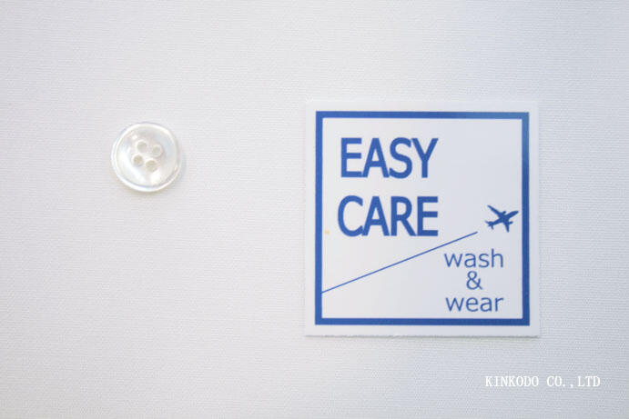 成人式就活にもピッタリなイージケアの白ブロード生地