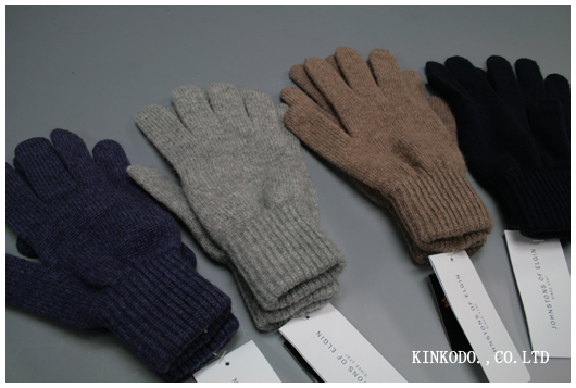 Johnstons(ジョンストンズ)のカシミヤ100%グローブ