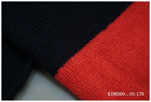 Johnstons(ジョンストンズ)カシミヤ100%ツートーンカラーニットストール