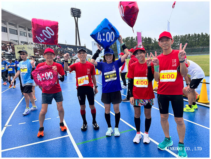 金沢マラソン4時間ペースランナー