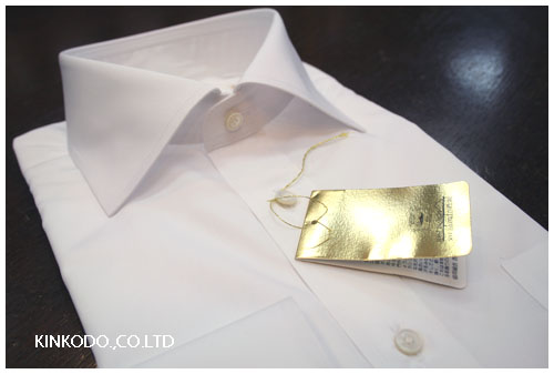 海島綿で作ったシャツ