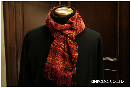 MARCO ZANINI　マフラーレッド