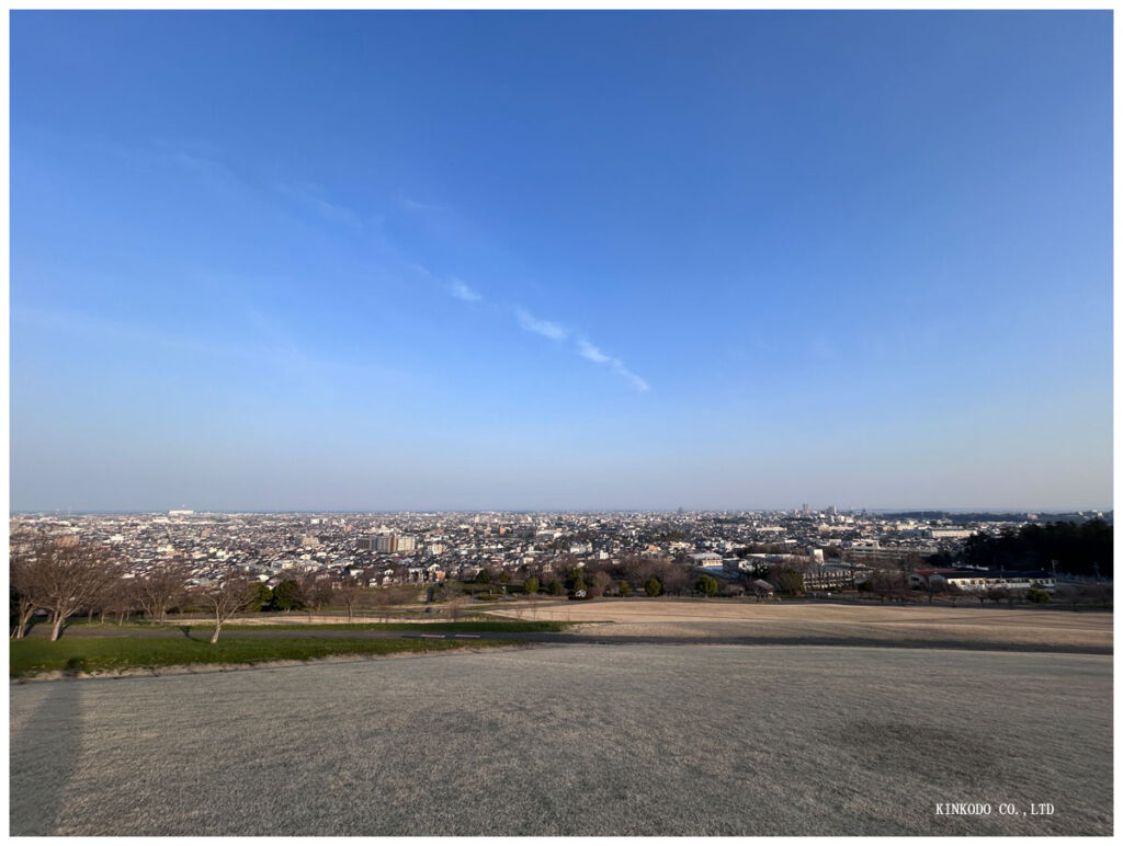 野田山から金沢一望