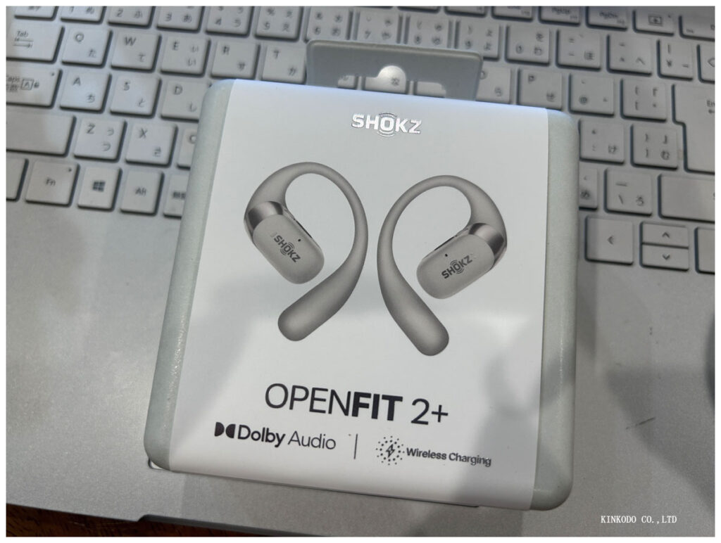 SHIKZのOPENFIT２＋イヤフォン