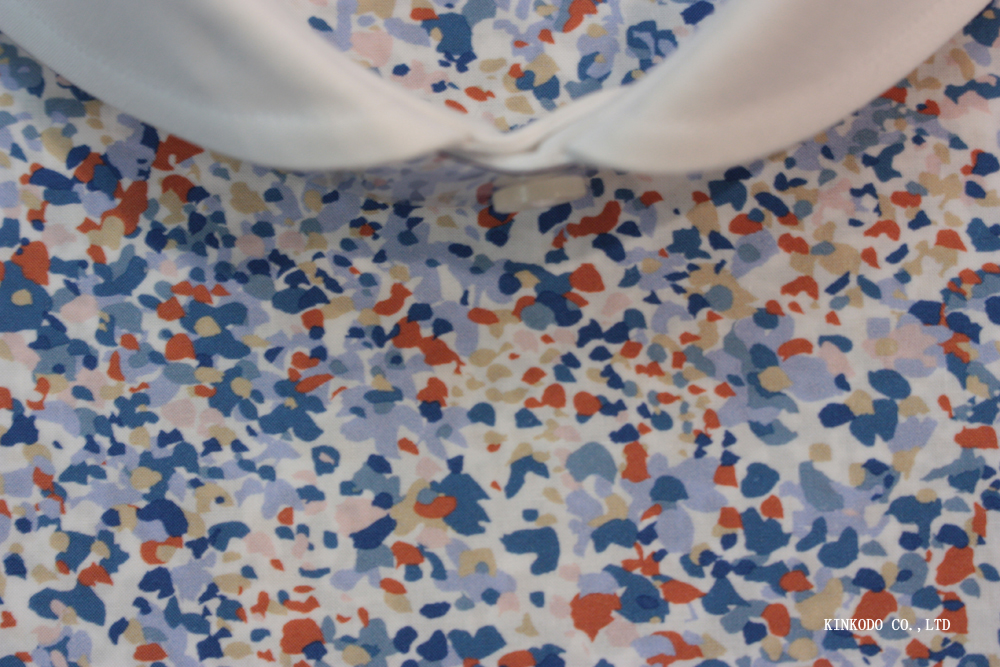 NO-LB3605B　リバティプリント ブルー系フラワー柄　LIBERTY PRINT　リバティプリント　綿100％