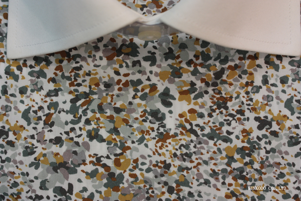 NO-LB3605C リバティプリント アースカラーフラワー柄　LIBERTY PRINT　リバティプリント　綿100％