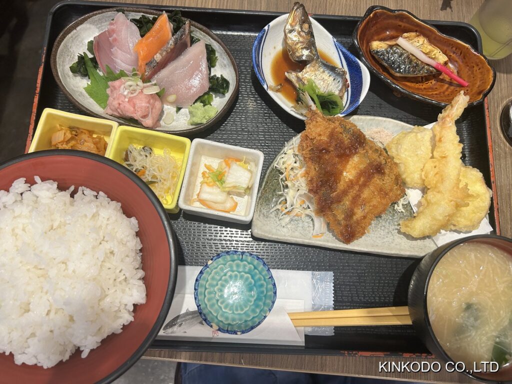 お魚大好き定食