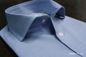 埼玉県S様のグレンチェックのオーダーシャツ