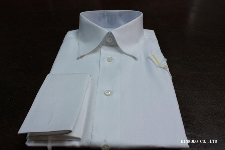 長崎県I様のスナップダウンのオーダーシャツ