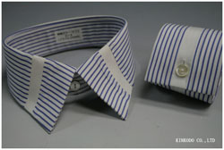 衿羽根とカフスの真ん中を白に（デザイン番号K4）