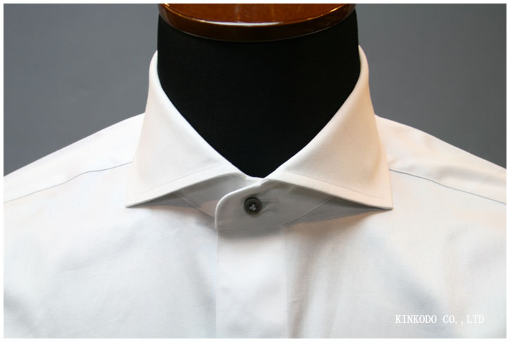 カッタウェイカラー（1）制作例（正面）