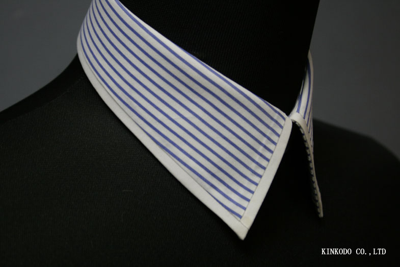 K7 衿のディテール（別角度）