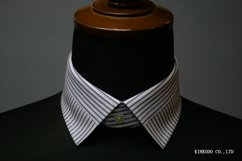 K8 衿羽根中央の切り替えディテール