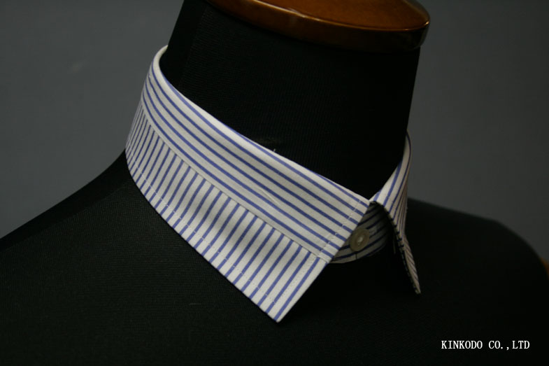 K8 衿のディテール（別角度）