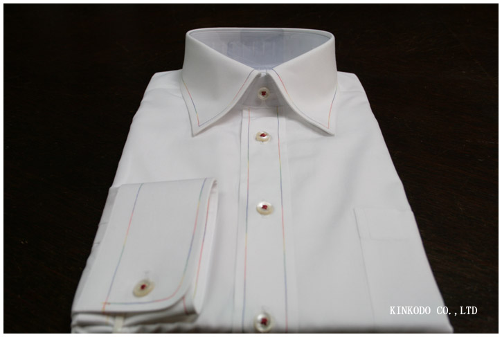 レインボーカラー糸（角度1）