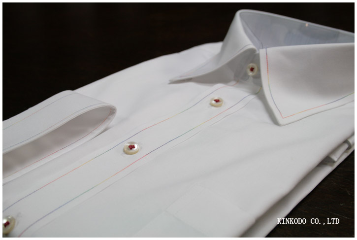 レインボーカラー糸（角度4）