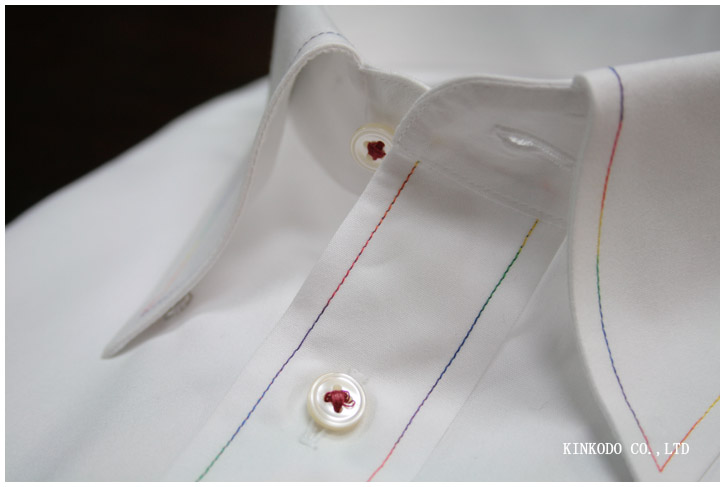 レインボーカラー糸（角度7）