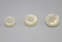 プラスチック ホワイト 四穴 厚手 サイズ